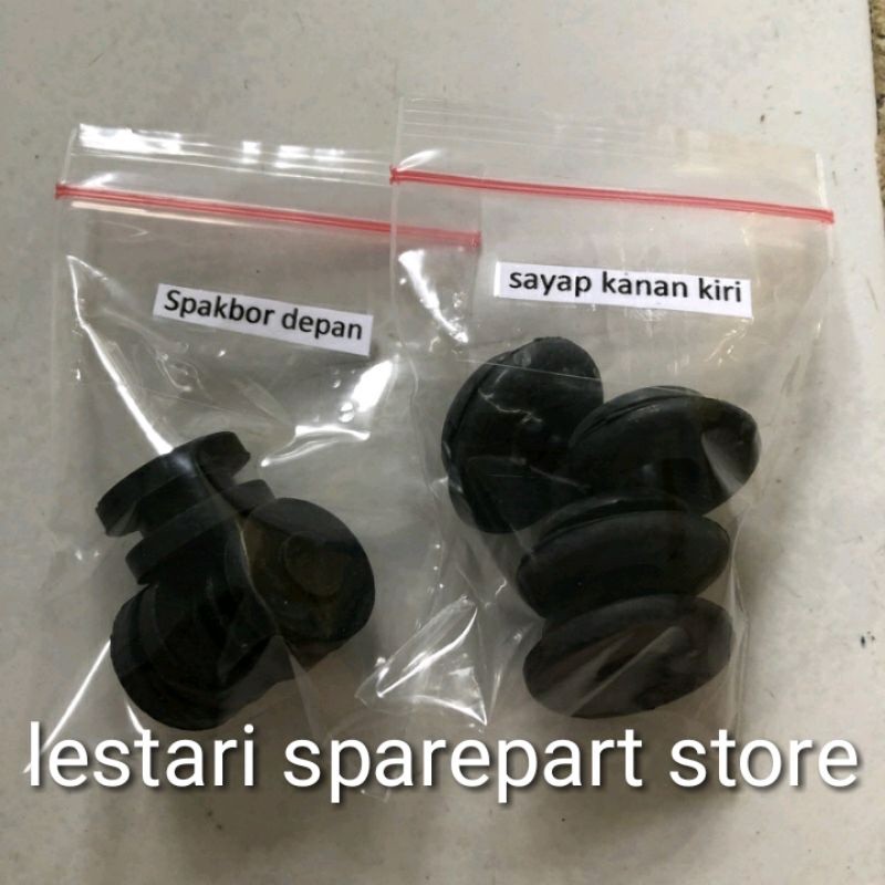 karet full set body satria hiu - satria lumba