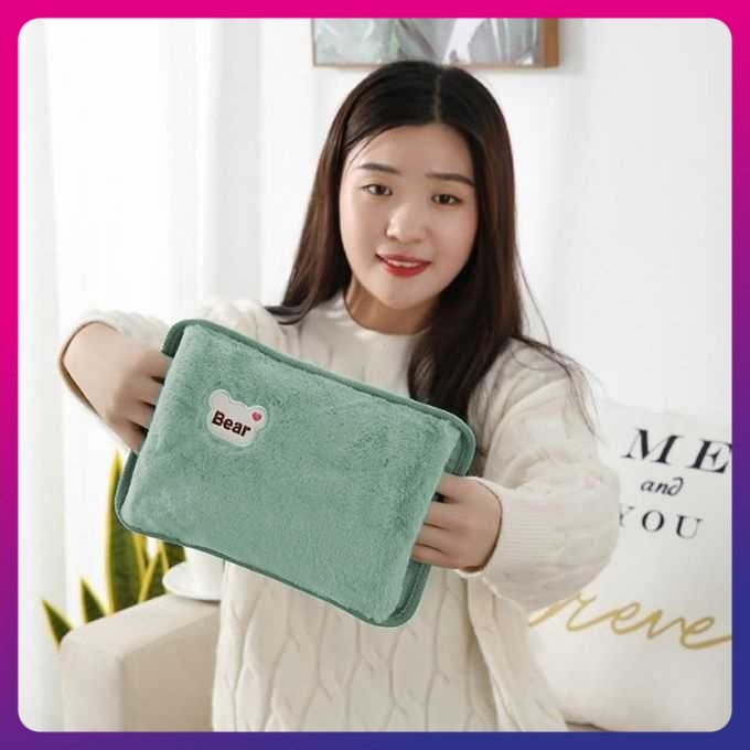 Bantal Penghangat Perut Haid Elektrik Kompres Hot Water Bag - QM-9527