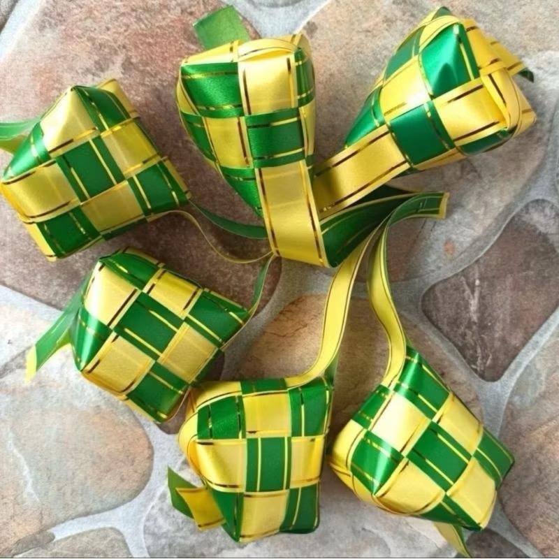 

Promo [2Pc] Ketupat Besar 9Cm Hiasan Idul Fitri Hampers Gift Goodie Bag Tag Souvenir Hantaran