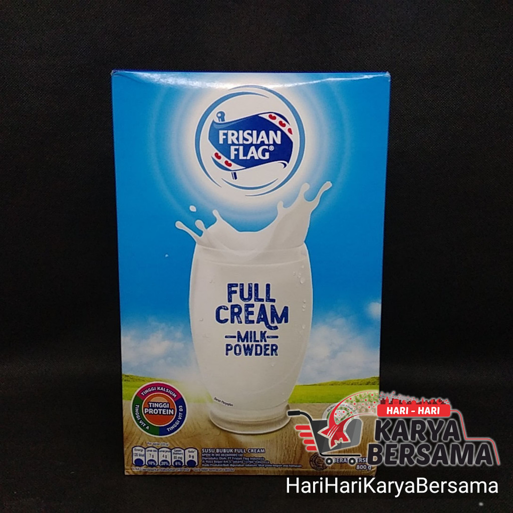 

SUSU BUBUK FRISIAN FLAG FULL CREAM 800GR
