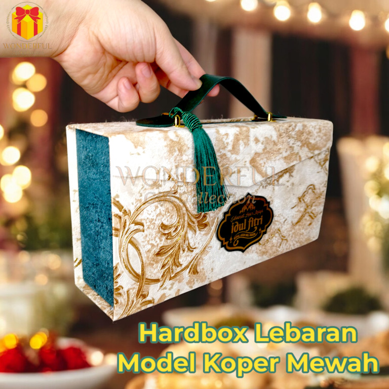 

Hardbox Hijau Lebaran/Ramadhan Tenteng Koper Wallpaper 31 x 17 x 8 - RMD-KP-WP