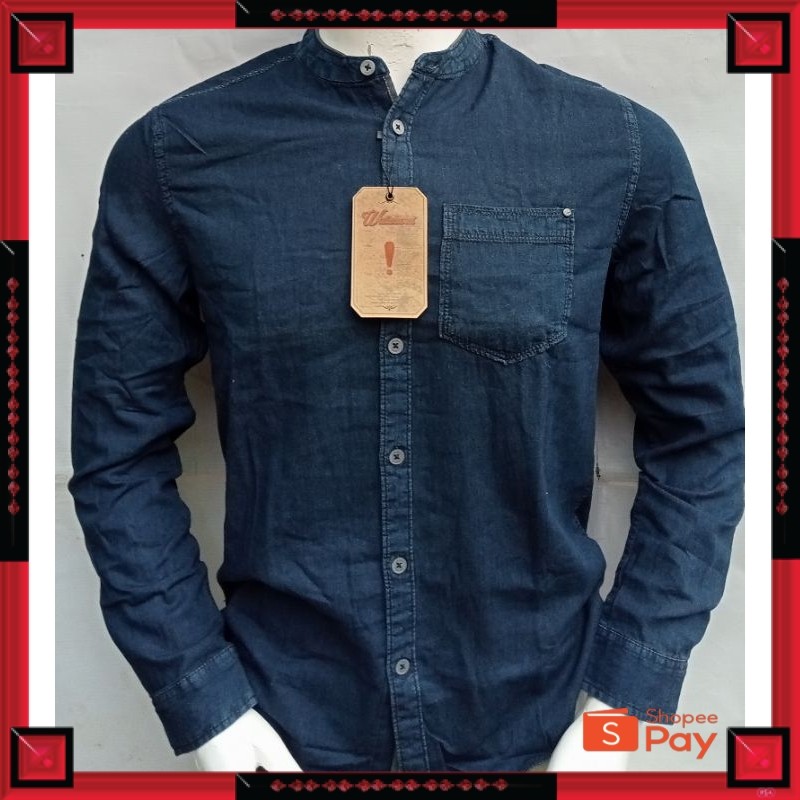 [PREMIUM ORIGINAL] KEMEJA KOKO WATCHOUT LENGAN PANJANG ORIGINAL
