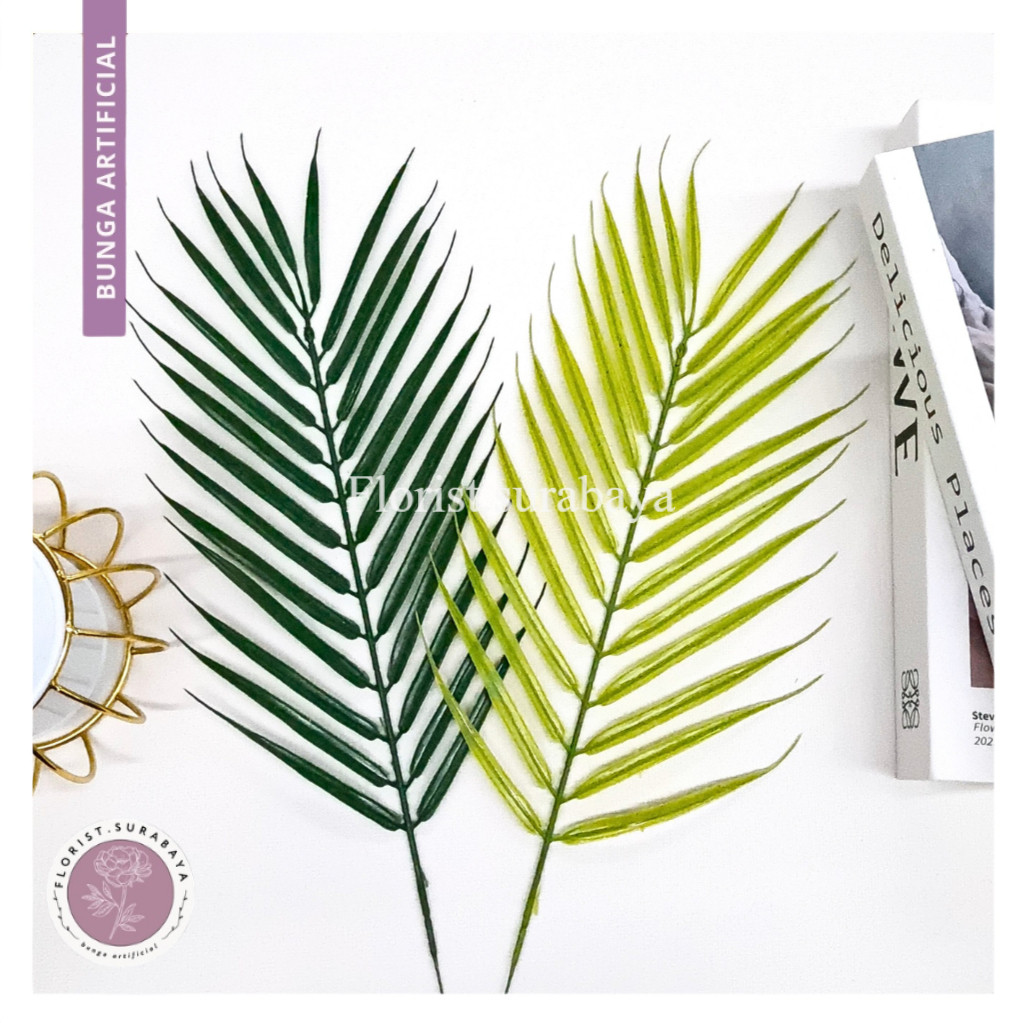 Daun Palm Duri Daun Dekorasi Plastik Murah Daun Palem Hias Artificial Dekorasi Daun Aesthetic