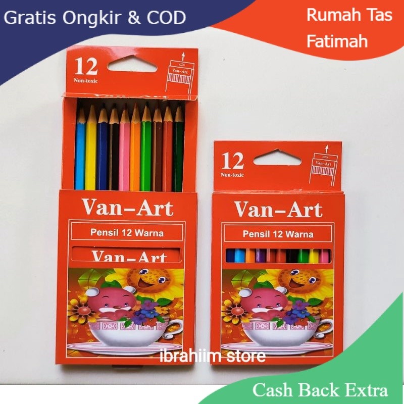 

Promo TERMURAH PENSIL WARNA PENDEK MURAH VAN-ART PENSIL WARNA LENGKAP MURAH By Rumah Tas Fatimah