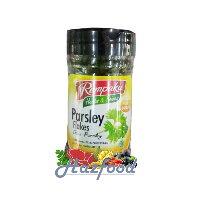 

Parsley Flakes Rempaku Premium Quality | Daun Parsley 20 Gram