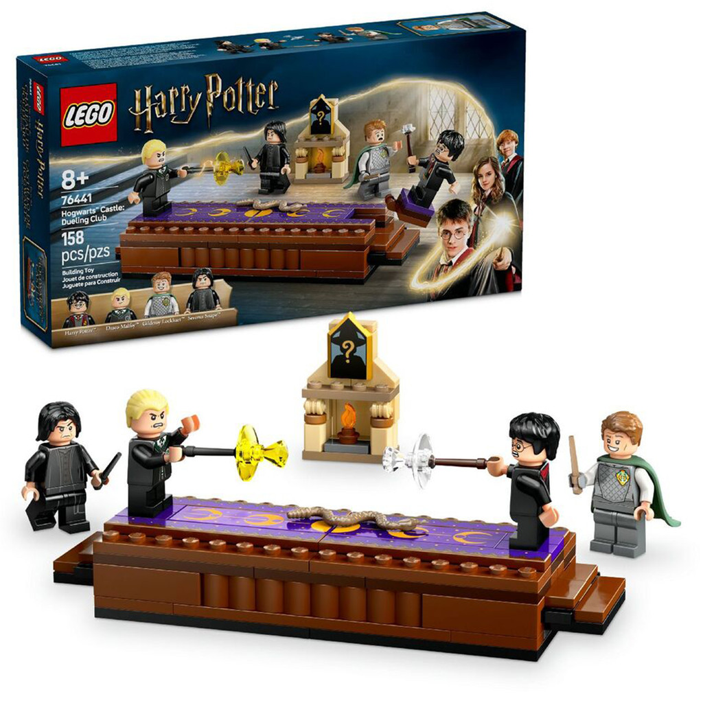 

LEGO Harry Potter-76441 Hogwarts™ Castle: Dueling Club Creative Building Blocks Toy Ornaments, Room Decoration Gift