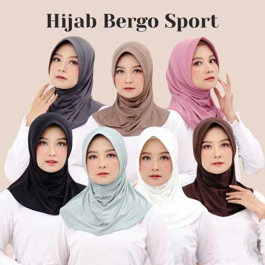 ACEH. DYA HIJAB BERGO SPORT SPANDEK //HIJAB OLAHRAGA//BERGO PET SEKOLAH
