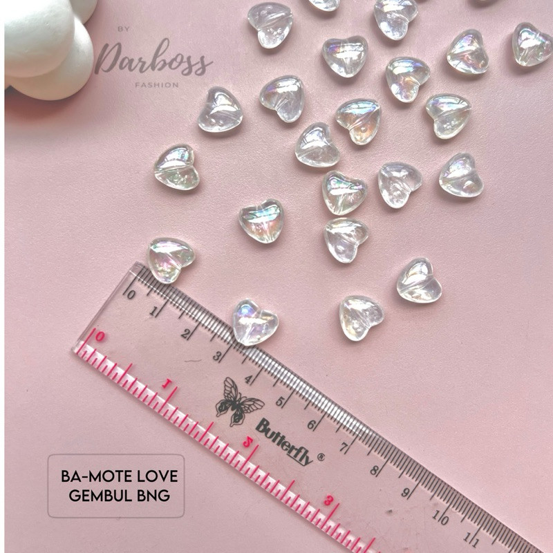 MOTE MANIK LUCU / MANIK LOVE / MANIK BINTANG / MOTE KILAP /MOTE AKRILIK /MOTE MANIK KACA