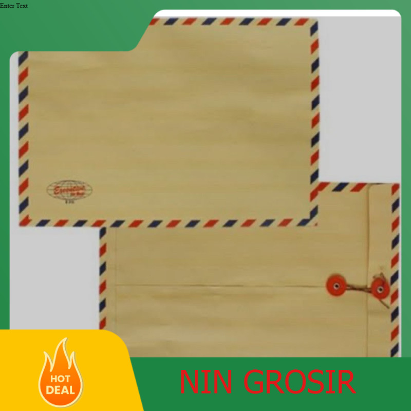 

AMPLOP COKLAT EXECUTIVE FOLIO TALI 310 - 10 PCS