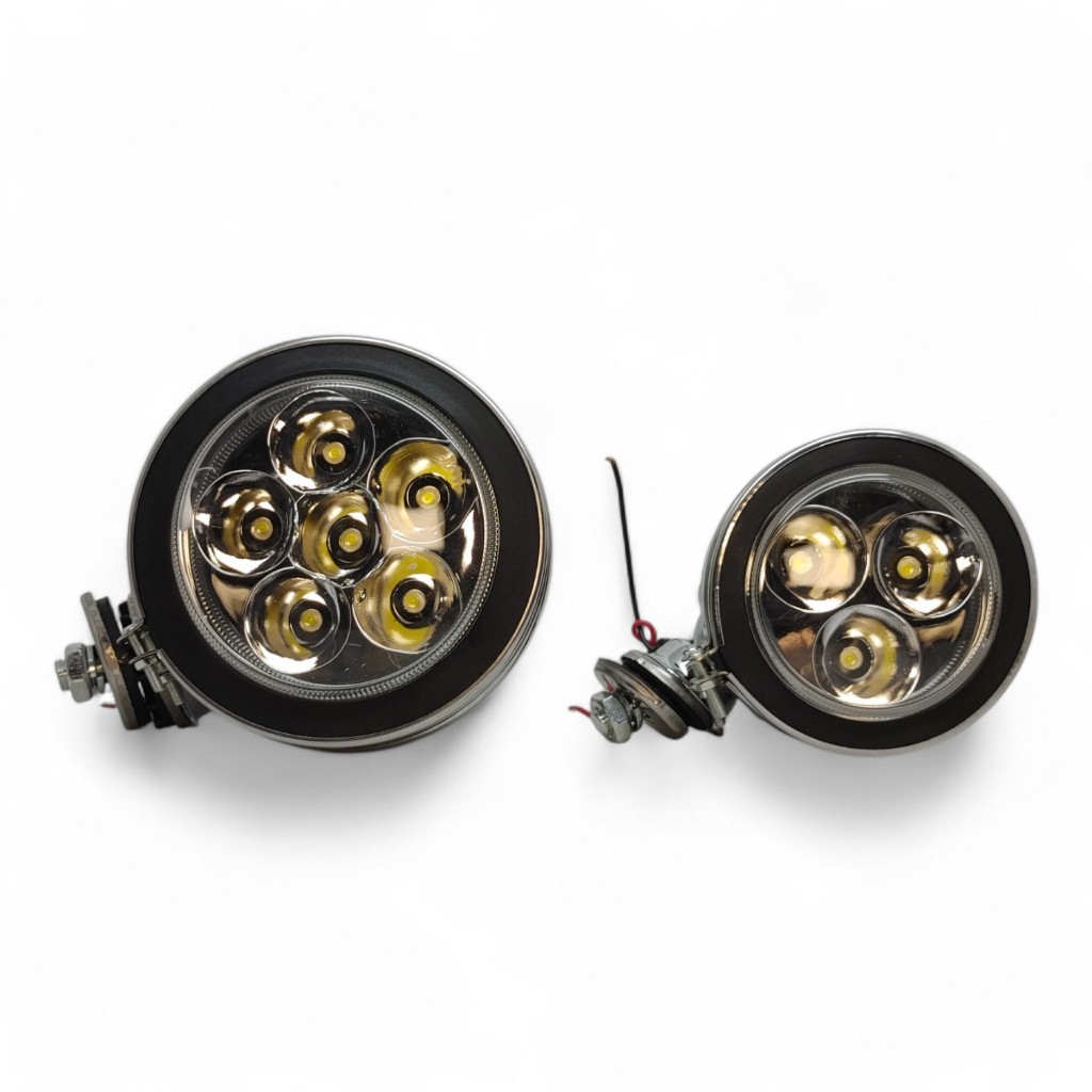 Fog Lamp Universal/Baja Laser 3/5 Inch/Lampu Kerja/Kabut/Sorot Alat Berat/Truck Bulat 3/5 Inch LED