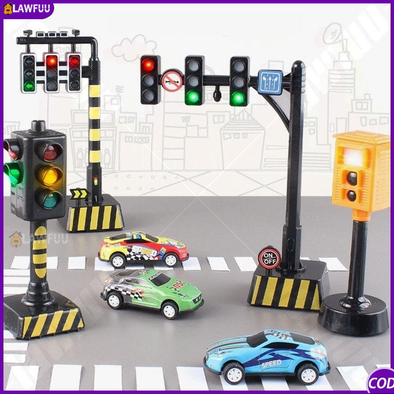 【Ready】Mainan Anak Mainan Lampu Lalu Lintas / Mainan Traffic light / Lampu merah