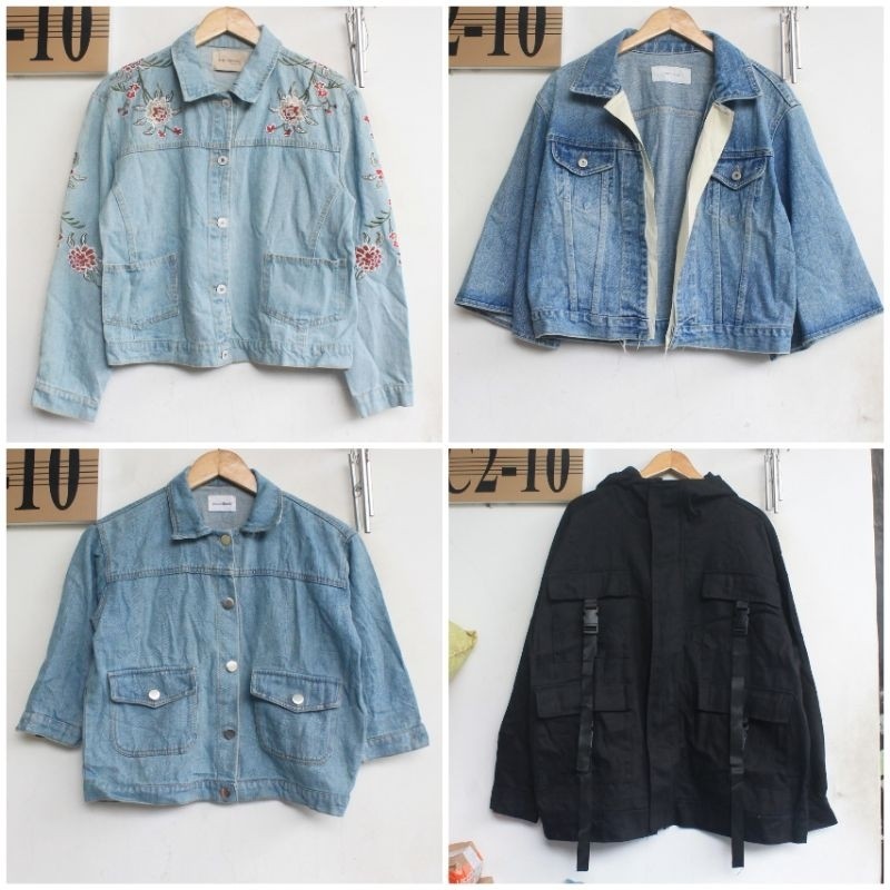 Jaket Jeans Denim Vest Cewek /Fashion 2025