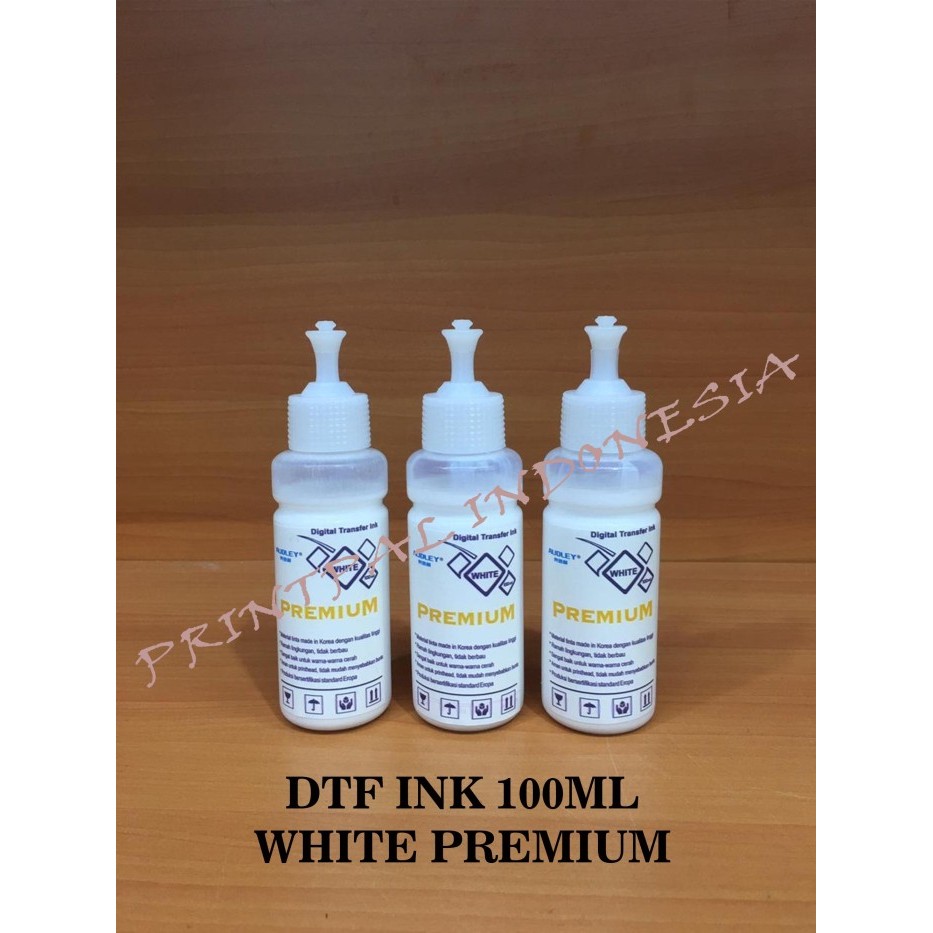 

TERLARIS Tinta DTF (Digital Transfer Film) merk AUDLEY 100 ML (White)