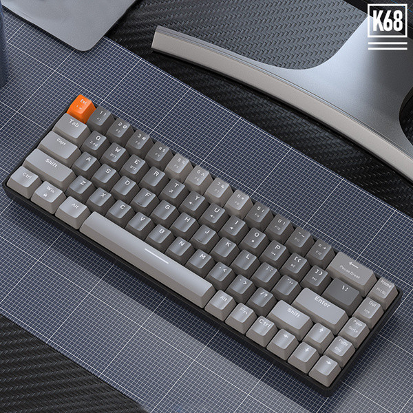 ZIYOULANG Keyboard Gaming Mechanical Wireless Bluetooth 2.4G - K68