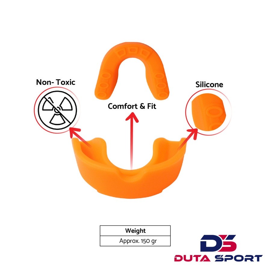 ROX Gumshield Gum Shield Gamsil Pelindung Gigi Dewasa