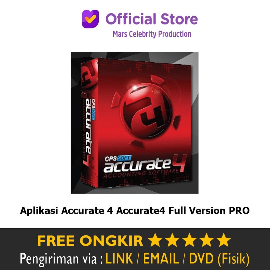 Aplikasi Accurate 4 Accurate4 Full Version PRO Premium - Akuntansi Toko Pembukuan Neraca