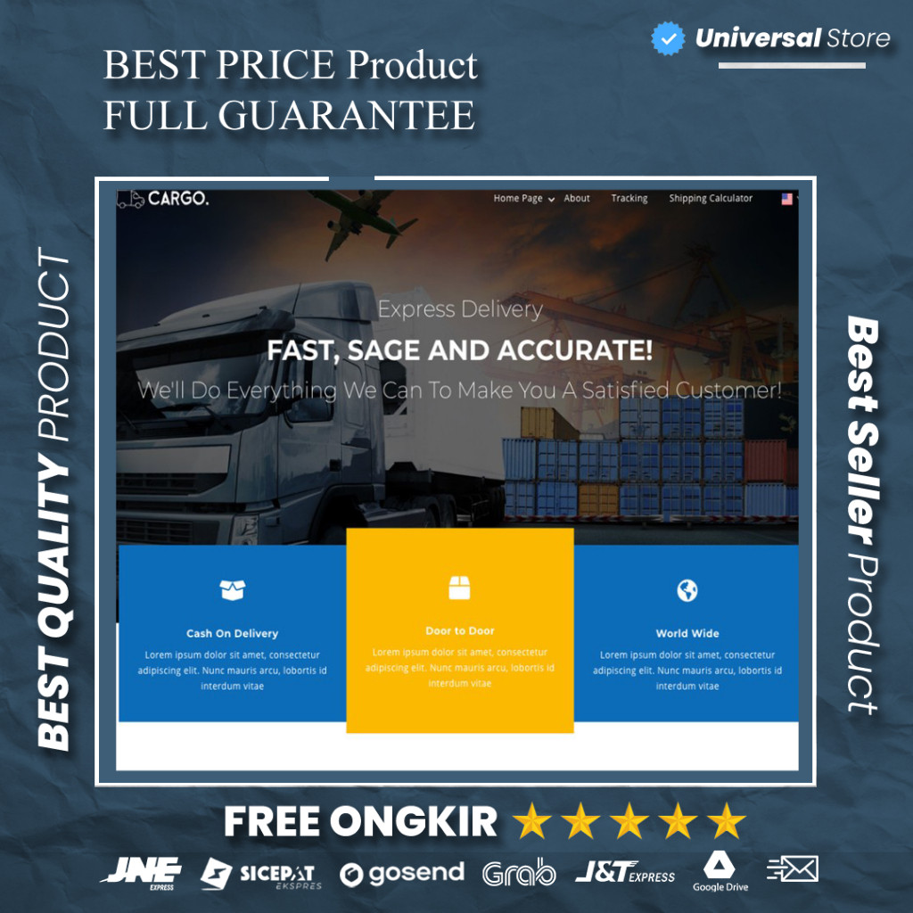 Source Code Aplikasi Cargo Expedisi Trucking Kurir Logistik Laravel Premium Lifetime