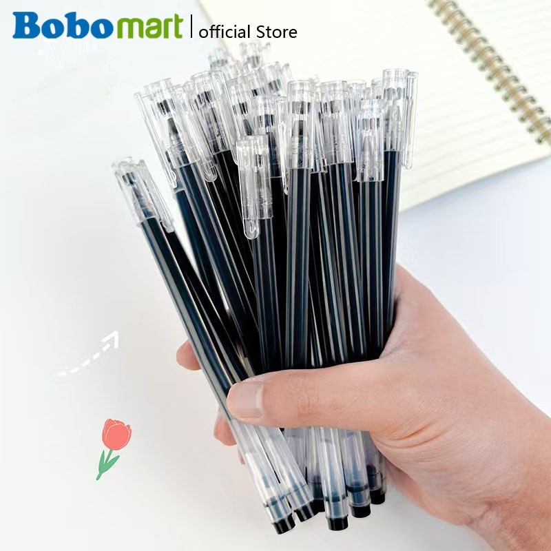 

BOBOMART PULPEN 0.5 MM Y1201 BOLPOIN CAIR TABUNG JARUM PENA PULPEN PENA SEKOLAH