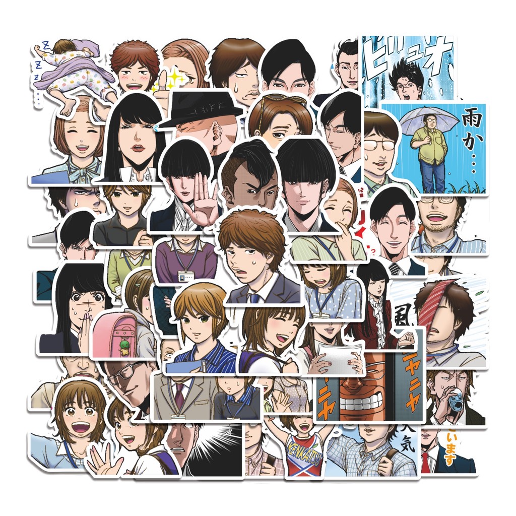 

COD 50 Pcs Stiker Shojiki Fudosan Lucu Anti Air Untuk Dekorasi Notebook Sepeda Skateboard Handphone