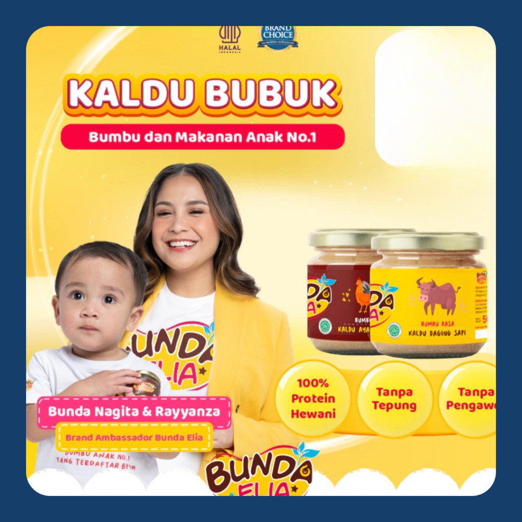 

BUMBU BUNDA BY ELIA Kaldu Mpasi | Bubuk Ayam Sapi Mpasi Bayi BB Booster Non Msg Lengkap
