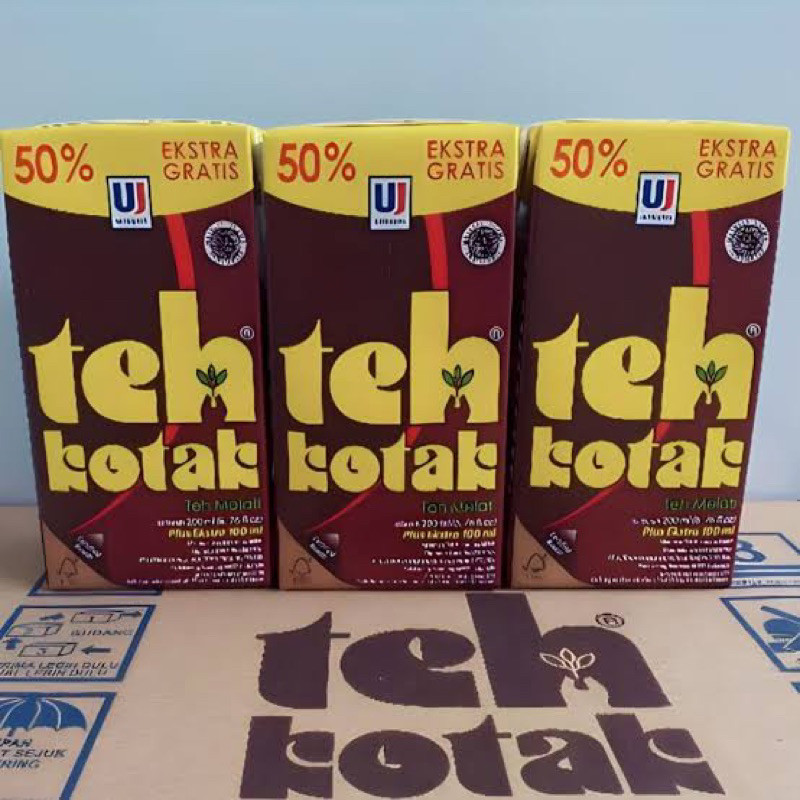 

(GRATIS ONGKIR) TEH KOTAK 1 dus isi 24