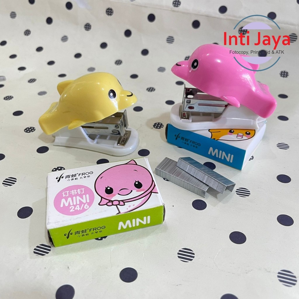 

Staples Mini Fancy Bentuk Ikan + Isi No 24/6