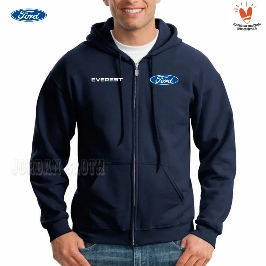 Zipper Sweater Jaket Ford Everest