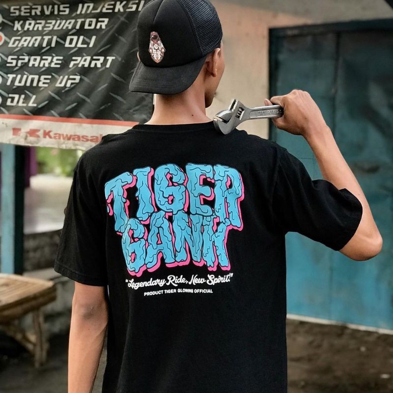 KAOS TIGER GANK ORIGINAL || TERBARU KAOS TIGER MURAH TIGER GANK