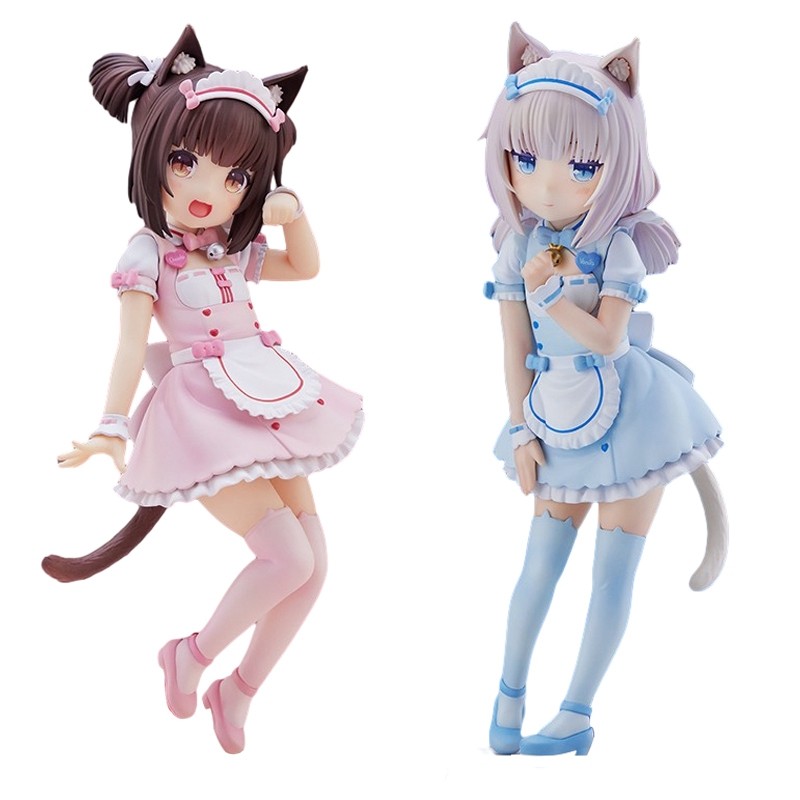 18cm NEKOPARA Anime Figure Kawaii Girl  ocola Action Figure Cute Maid Vanilla Figurine PVC Collectio