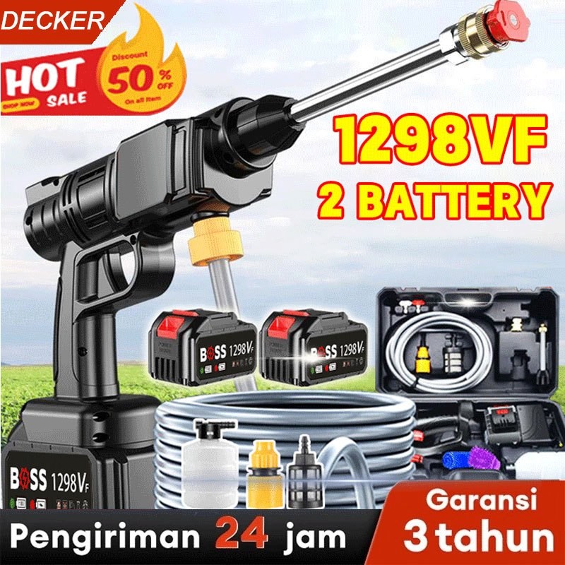 NEW DECKER 998VF Alat Cuci Mobil Cuci Steam jet cleaner cuci motor Mobil Mesin cuci motor Portable c