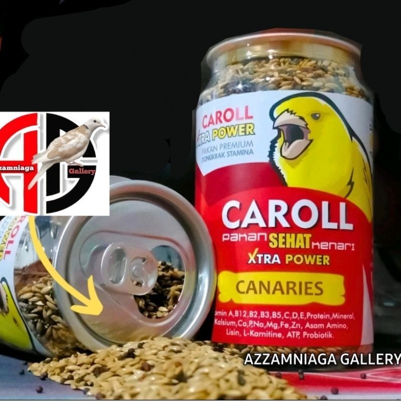 CAROLL KENARI  PAKAN BURUNG KENARI KAROL PAKAN GACOR  KENARI