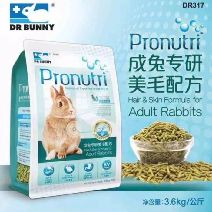 Dr Bunny Dr317 Pronutri Hair & Skin Formula for Adult Rabbit 3.6 kg