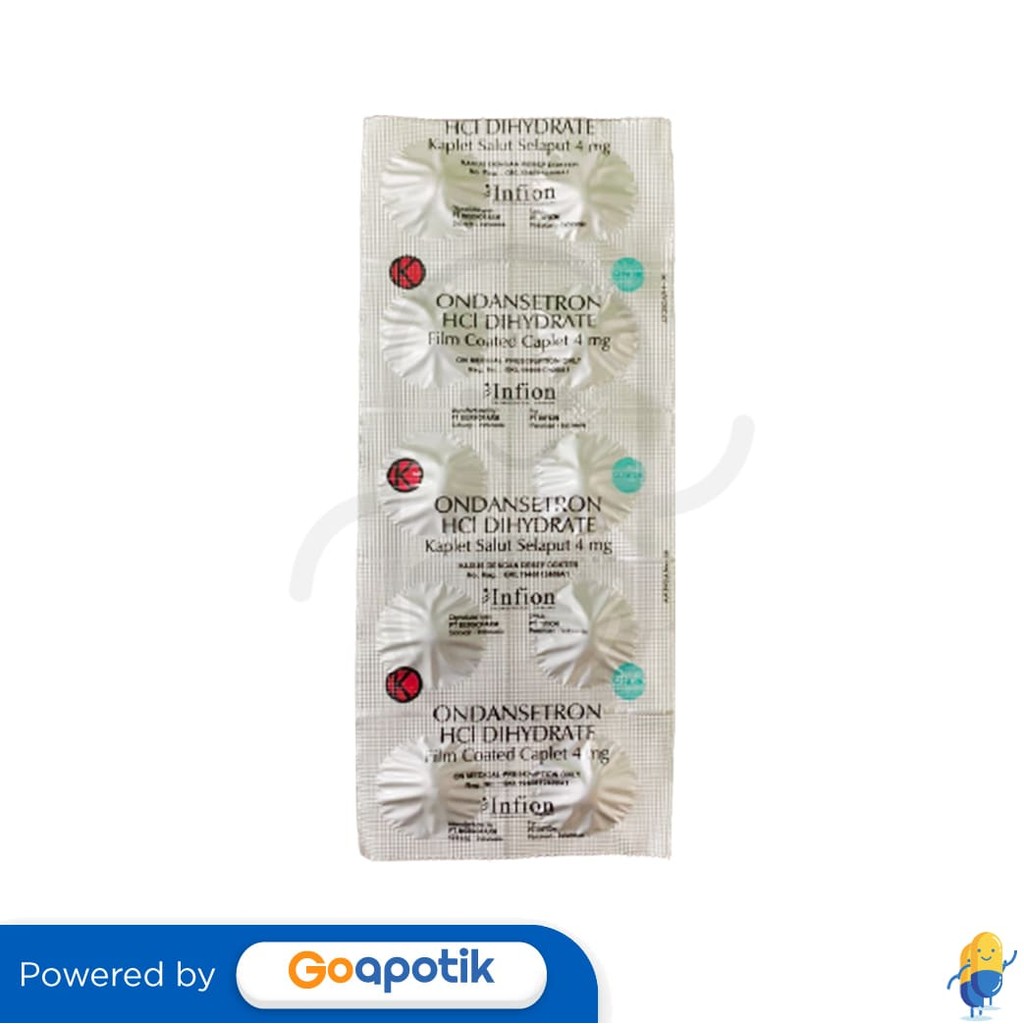 Ondansetron Infion 4 Mg Strip 10 Kapsul