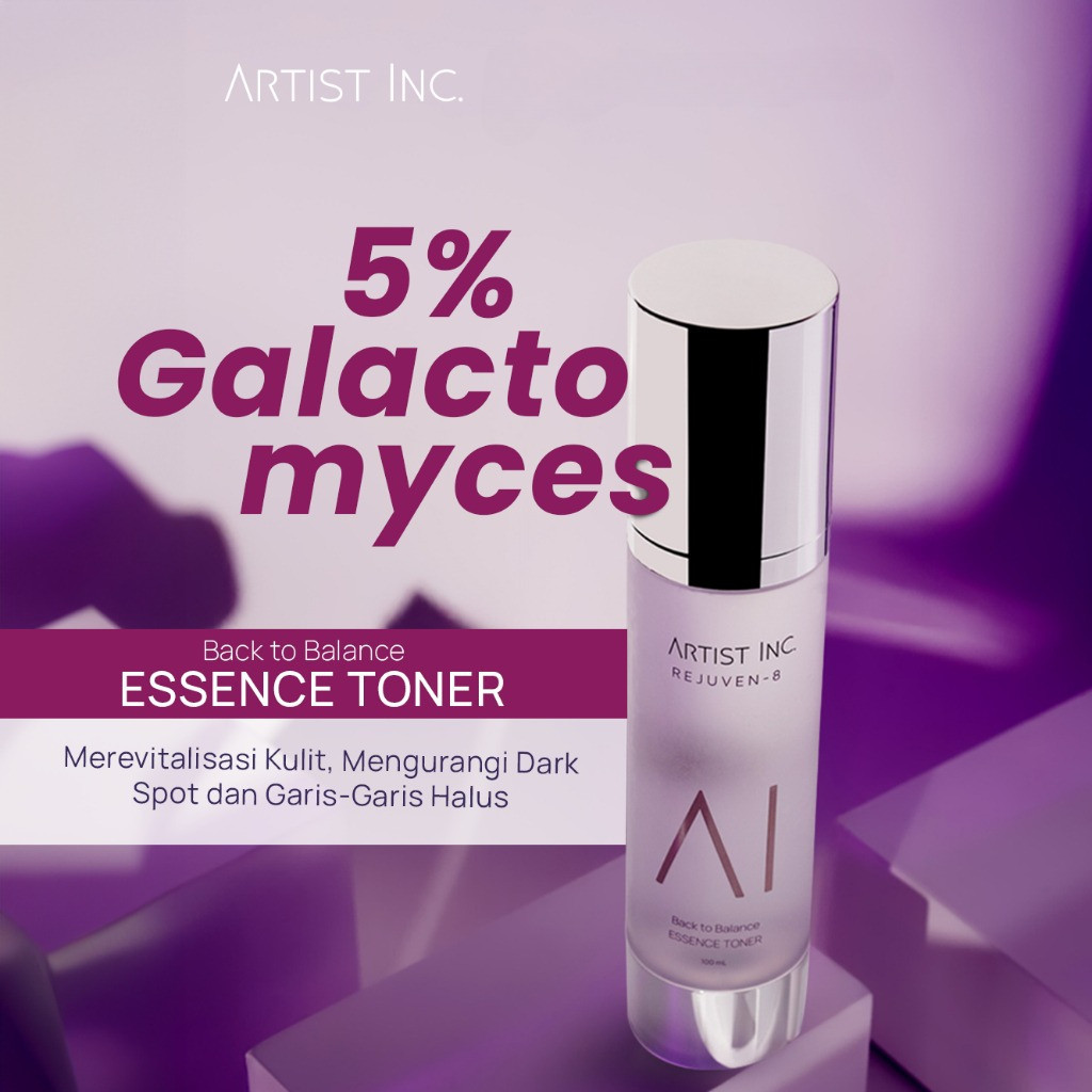 Najmia - ARTIST INC. REJUVEN-8 Skincare Series l Essence Toner l Moisturizer l Face Wash l Sunscreen