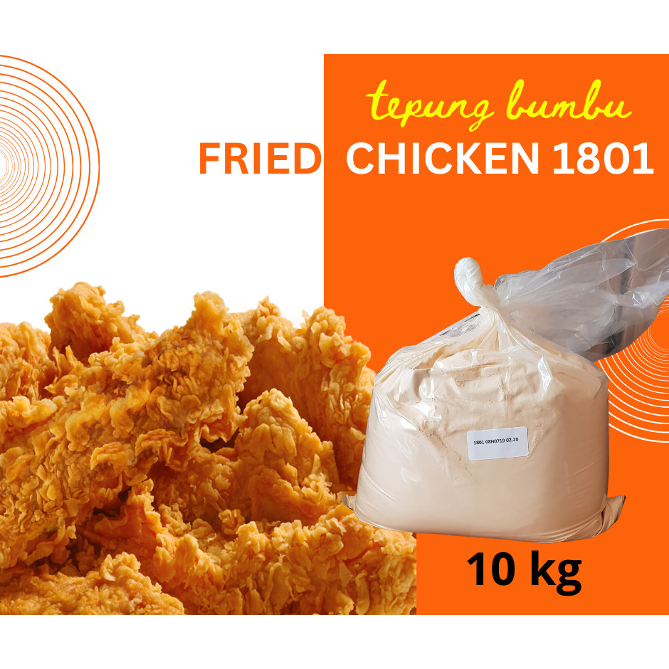 

Tepung Biang Fried Chicken 1801 , Kemasan 10 Lebih Hemat dan Lebih Murah.