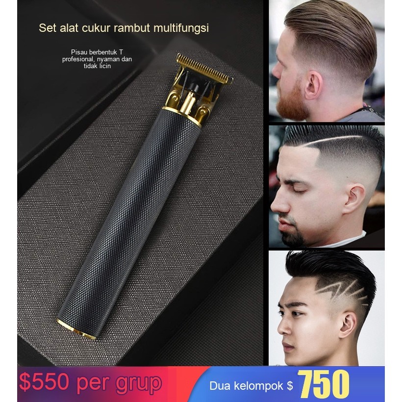 ⚡Pengiriman 24 jam⚡Alat cukur listrik pria Alat cukur rambut pria/Alat cukur rambut untuk tukang cuk