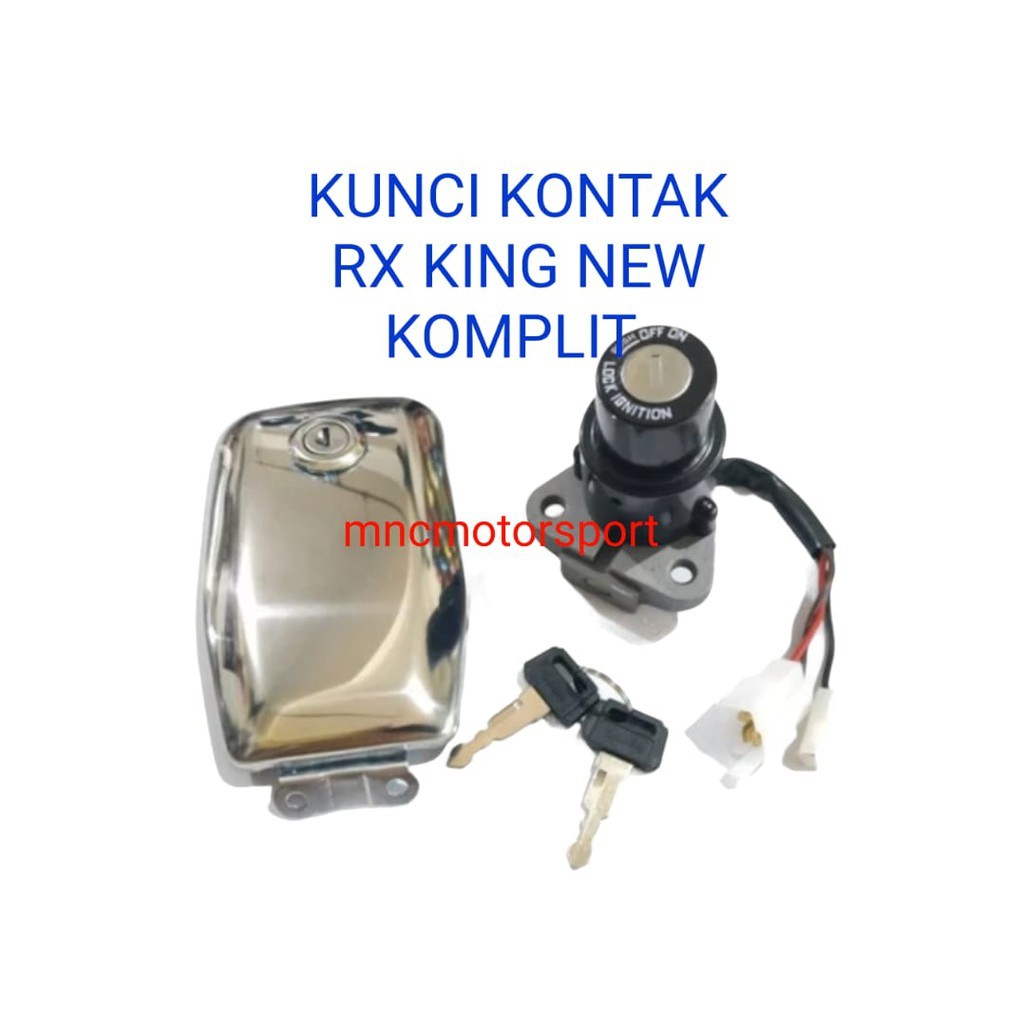 PAKET KUNCI KONTAK PLUS TUTUP TANGKI RX KING NEW