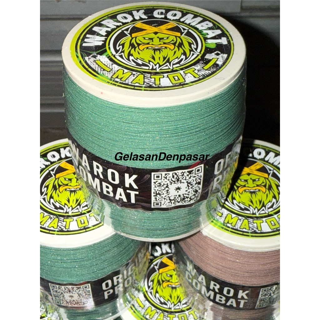 GELASAN SENAR LAYANGAN MATOT WAROK KITE KASAR MERANG