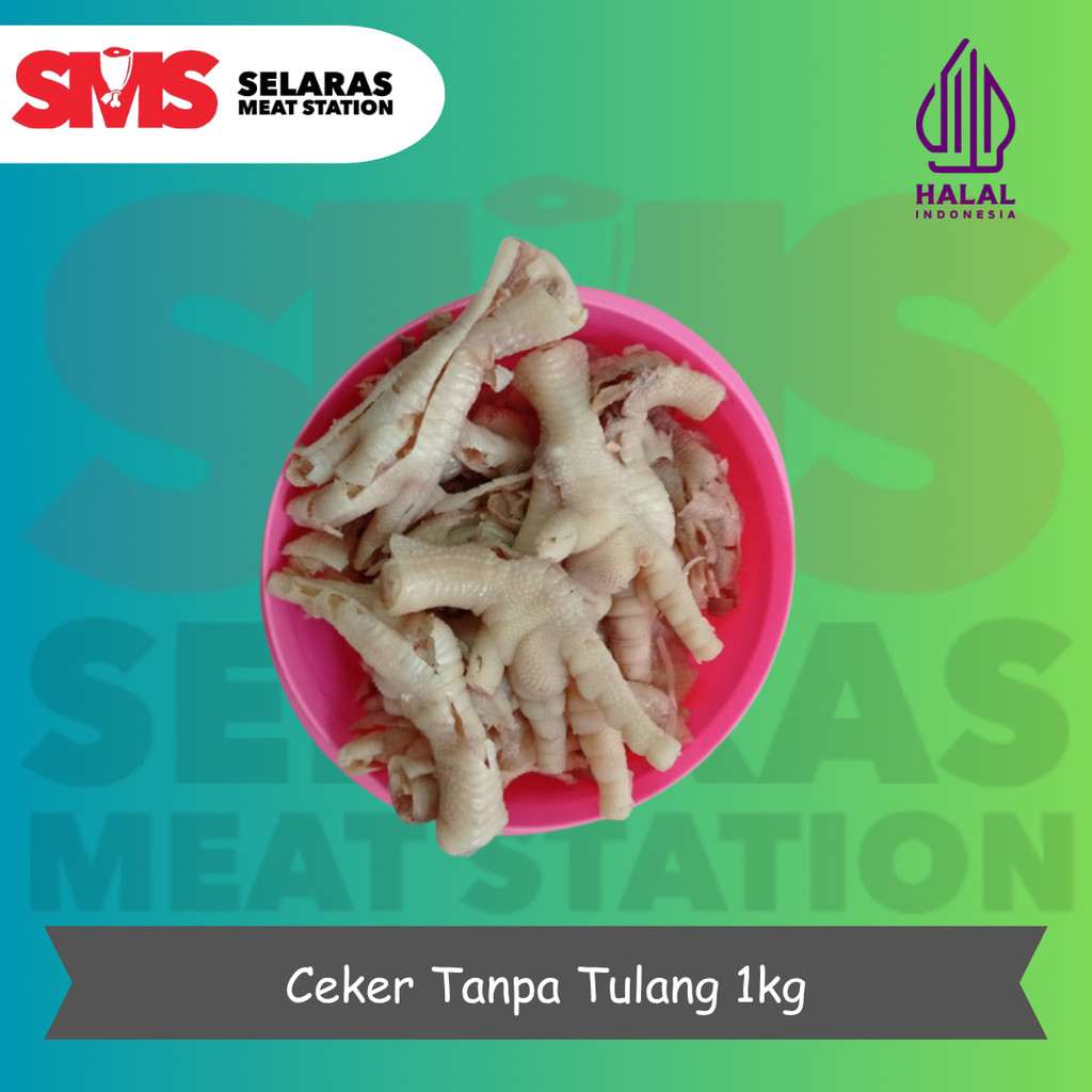

Ceker Ayam Tanpa Tulang 1kg - Selarasmeatshop