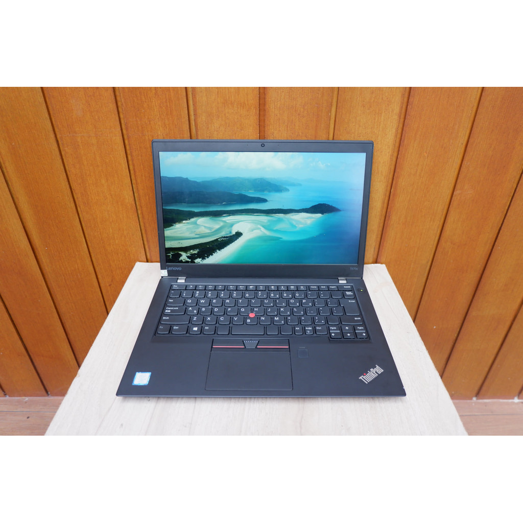 Laptop Lenovo Thinkpad T470s Toucscreen Intel Core i5-7300U Ram 16Gb 512Gb Normal Siap Pakai - Lepto