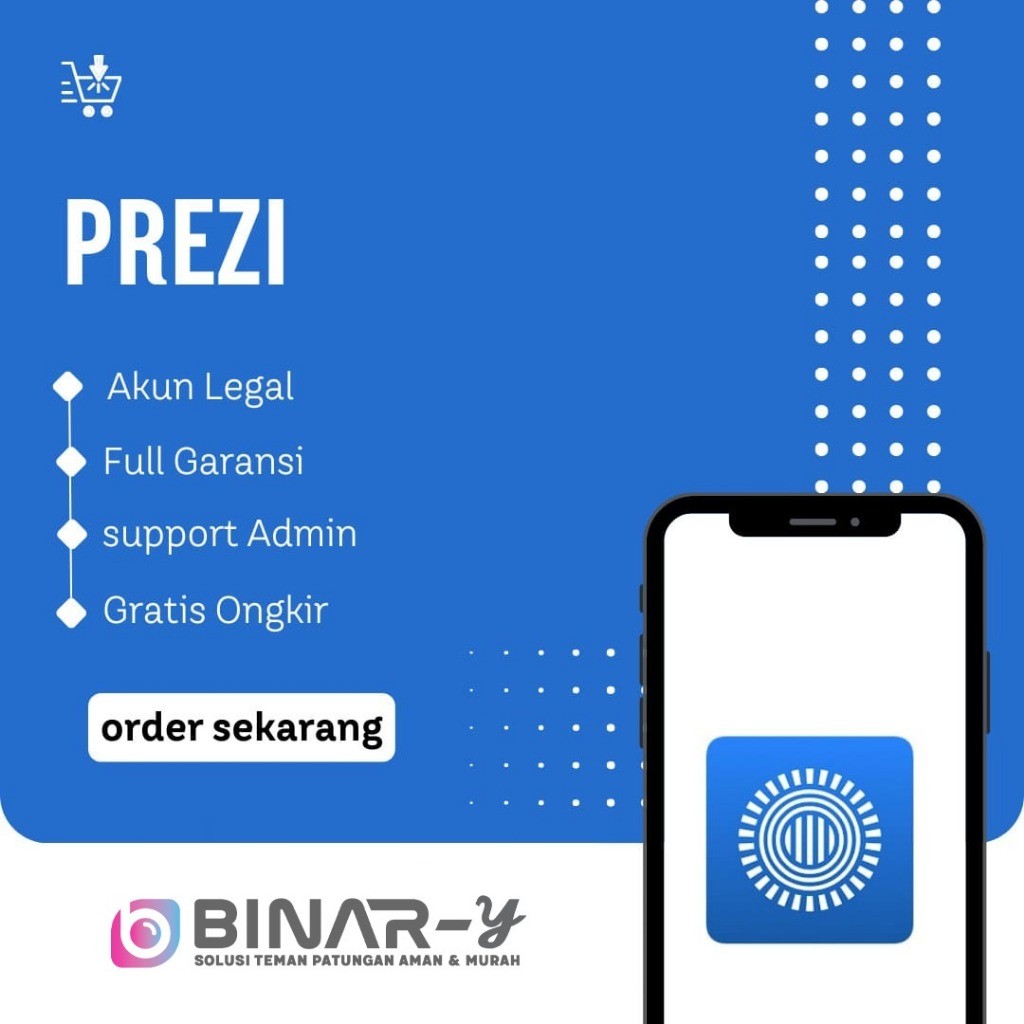 Prezi Premium 1 Tahun Full Akses semua fitur premium Proses Cepat