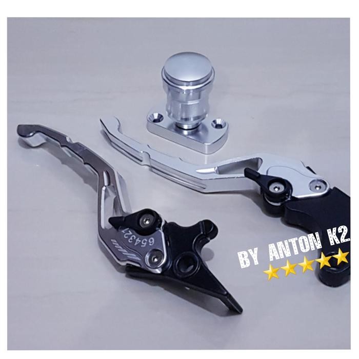 TABUNG MASTER MINYAK REM ATAS VARIASI MOTOR VARIO 110/125/150 OLD/BEAT - Silver, Beat Street