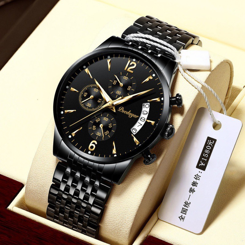 

Jam Tangan Mekanik Pria Swiss Asli Tahan Air Bercahaya Versi Korea Mahasiswa Jam Tangan Olahraga Trendy Kalender Model Baru
