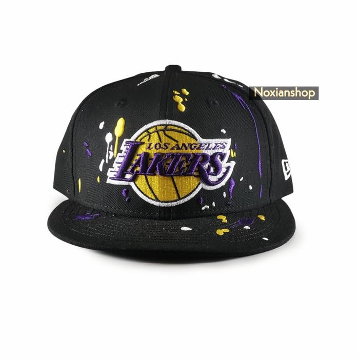 NEW ERA 9FIFTY Los Angeles Lakers Splash Embroidery Snapback