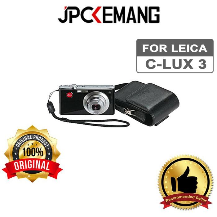 NEW Leica Leather Case For C-LUX Series (Black Matte - 18687)