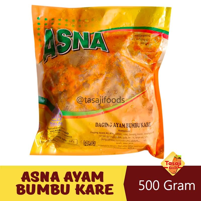 

Asna Daging Ayam Bumbu Kare 500 Gram Frozen Grosir