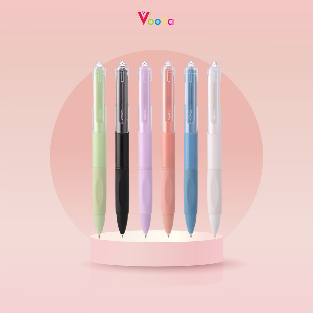 

VOOVA Bundling Pena/ Paket Pulpen/ Pulpen Gel/ Pen Quick-Drying 0.5mm Black/ Pulpen Gel Anti Bocor/ Pulpen Tinta Hitam