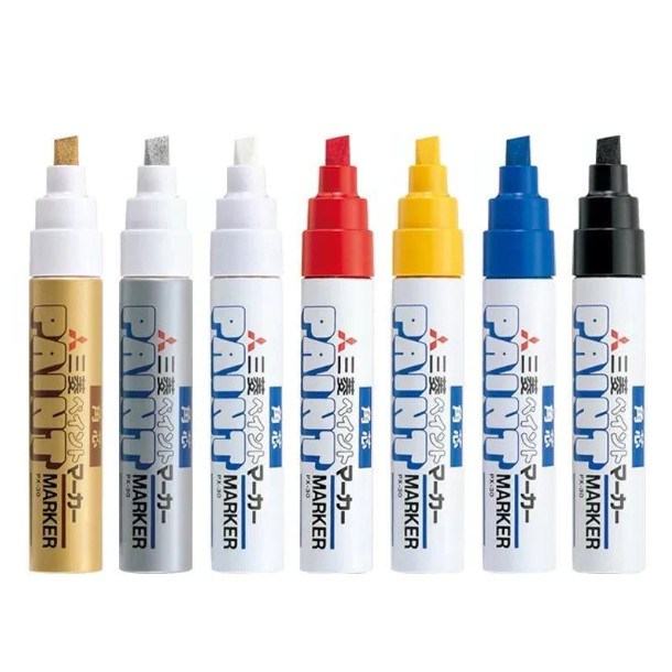 

[New Arrival] Uni Paint PX30 Permanent Marker Bold Oil Base Paint Marker - Silver