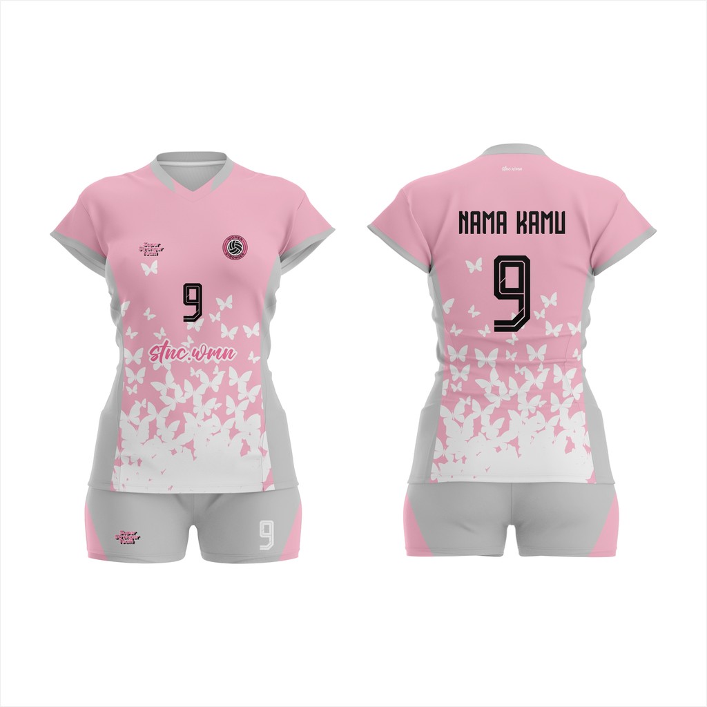 STNC Merch - JERSEY VOLI CEWEK FULL PRINTING / JERSEY VOLI CEWEK / VOLI / GRATIS NAMA DAN NOMOR