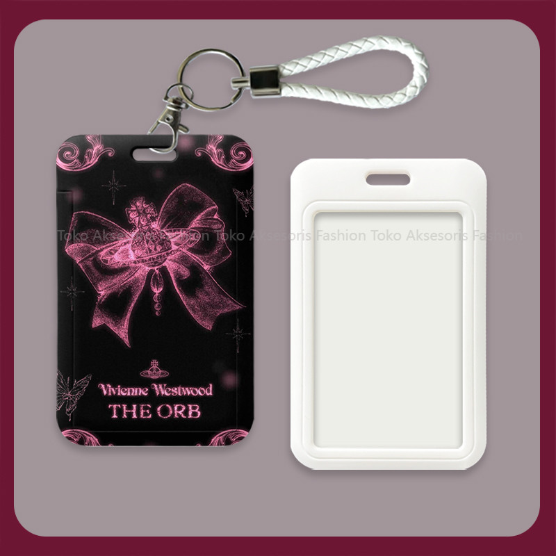 

id card holder tempat kartu lucu layer lanyard photocard aesthetic gantungan kartu nama tag cute nametag cari di lanyard 084